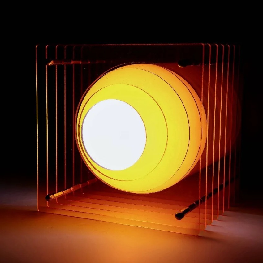 Desk Lamp Led - DIY Acryl Tausend Schicht Lampe Mond