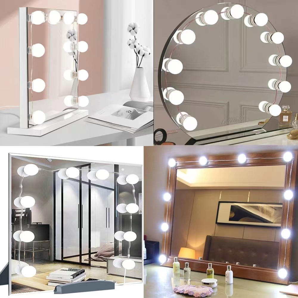 Home Office Lamp - LED-Lichtpaste, Spiegel, Make-up-Glühbirnen, Make-up-Spiegel, Eitelkeit, LED,