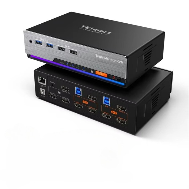 Home Office Kvm Switch - 4K 60 Hz für HDMI KVM