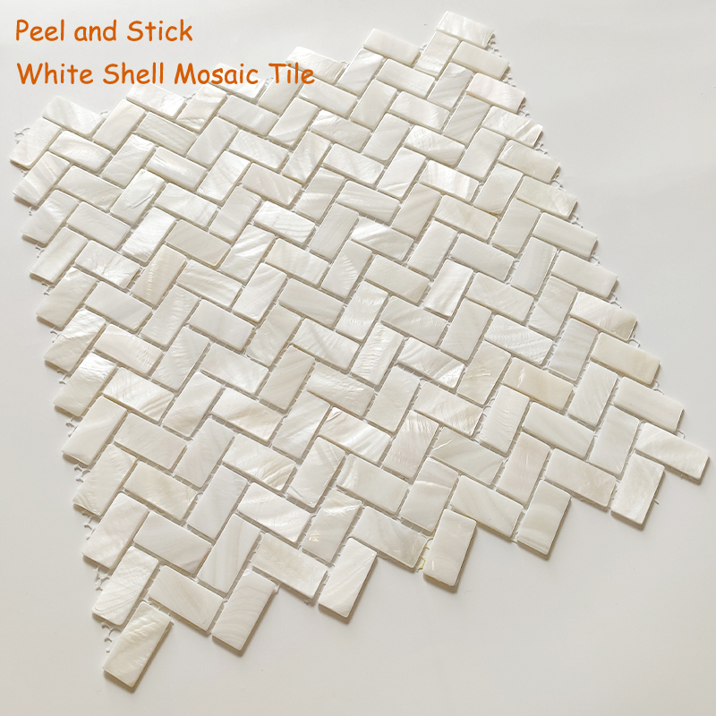 Home Office Wallpaper - Selbstklebende Mosaikfliese zum Abziehen und Aufkleben,