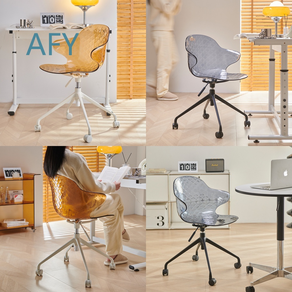 Home Office Ye - Transparenter Acryl-Computerstuhl für Ni Ye –