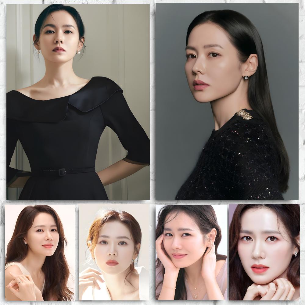 Home Office Ye - Schauspielerin Son Ye-jin Poster Hochwertige Wandkunst-Poster,