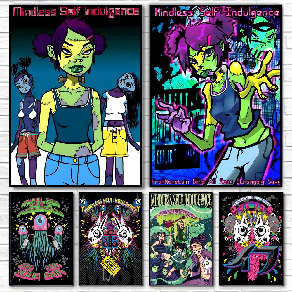 Home Office Wallpaper - MSI M-Mindless Self Indulgence Poster Hochwertige