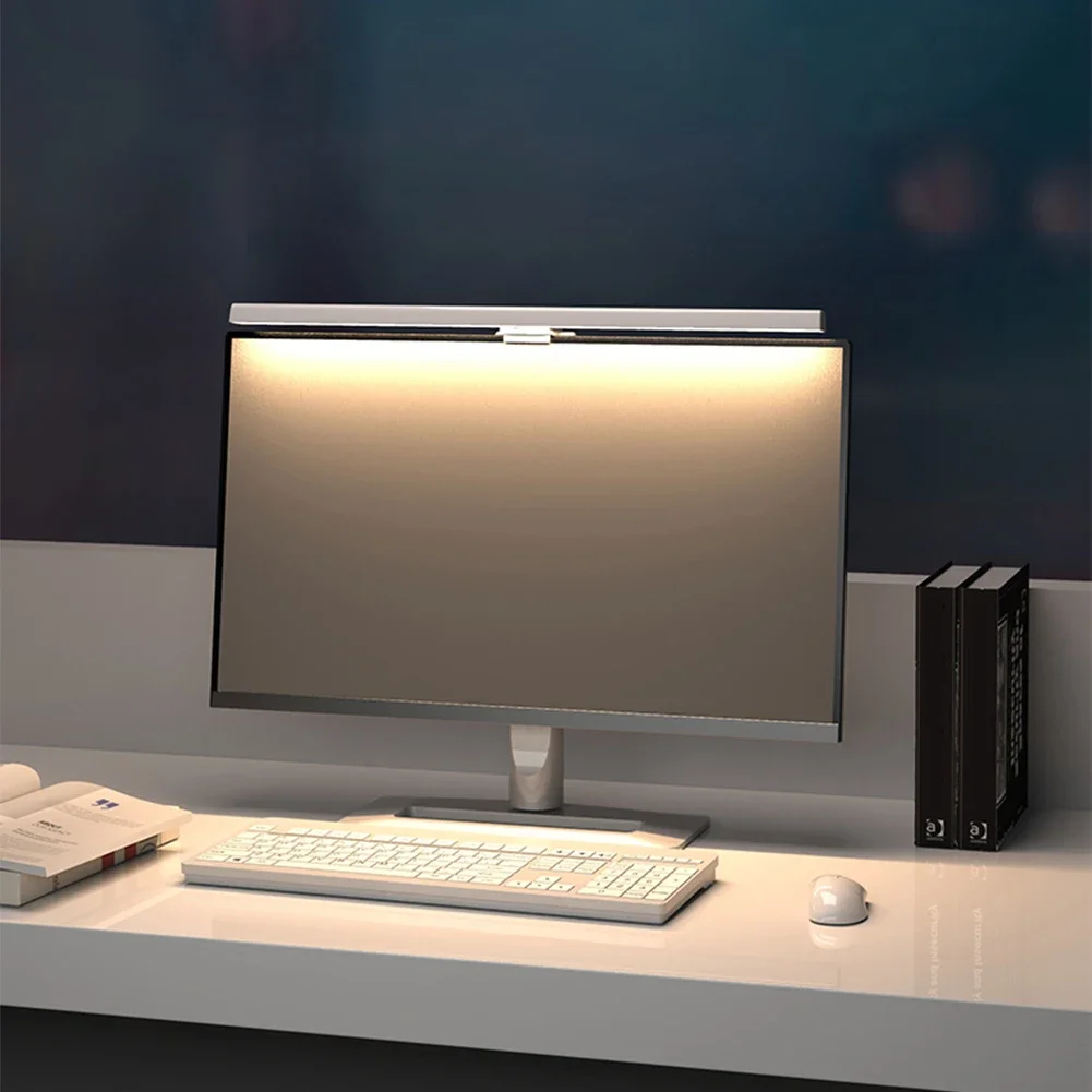 Home Office Lamp - 50cm Monitor-Lichtleiste USB-Lampe Stufenlos Dimmbare Hängende