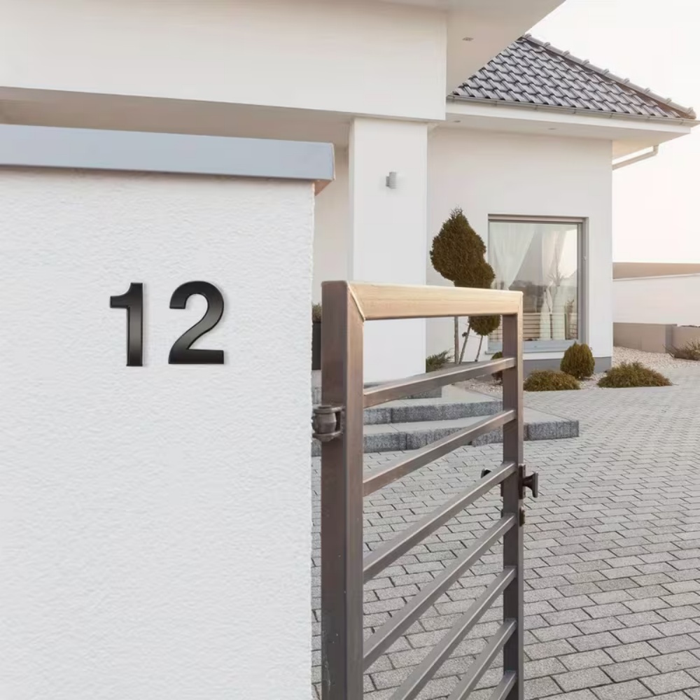 1 Stück Selbstklebende 3D-Zahl – Home Office Number Bewertung und Preis