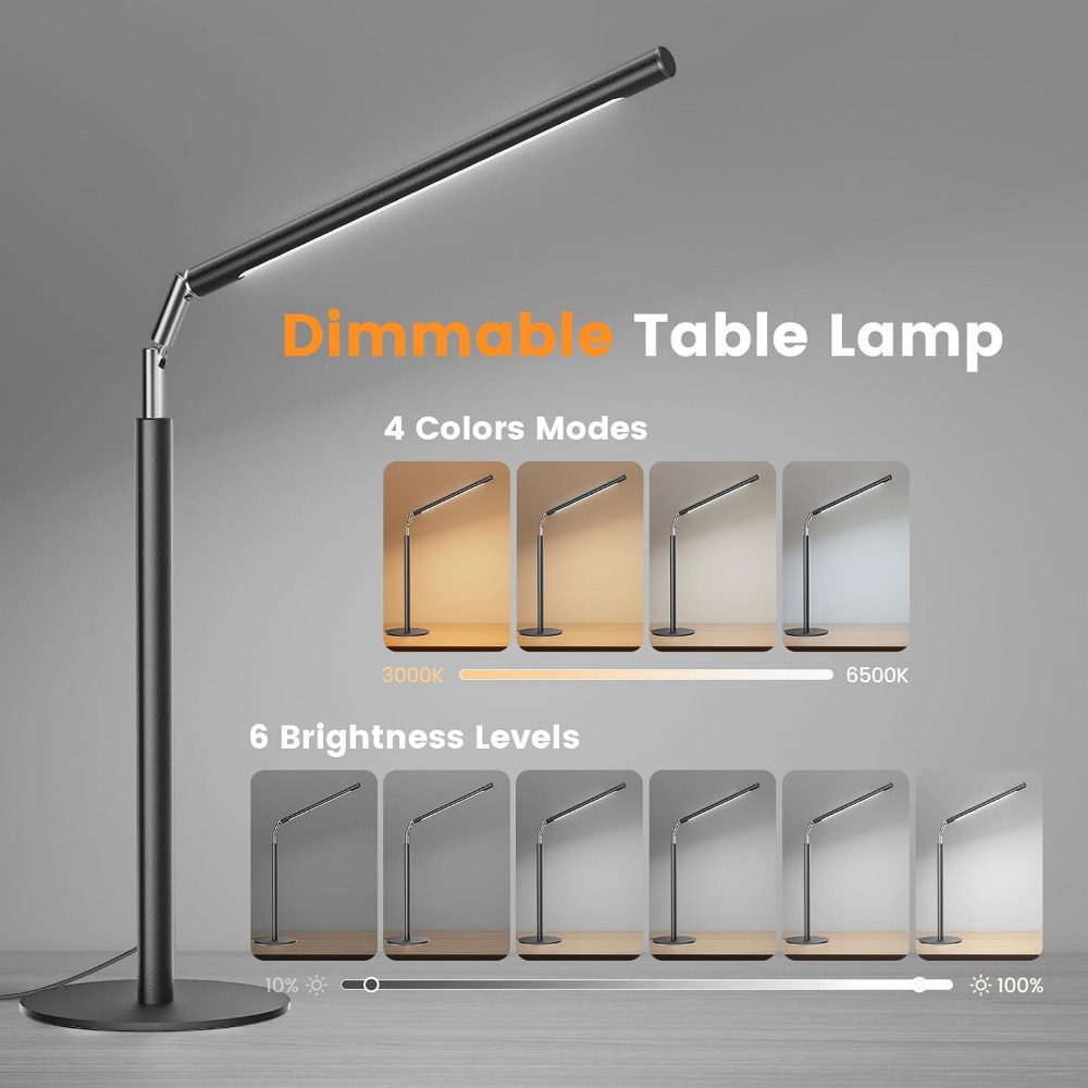 16 Zoll Verstellbare Metall-LE – Desk Lamp Led Bewertung und Preis