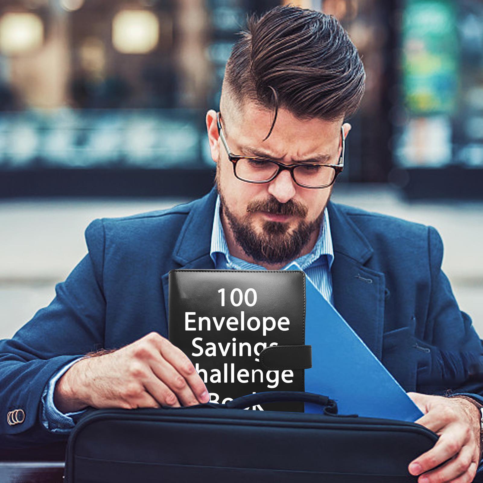 100-Umschlag-Challenge-Ordner, – Home Office Budget Bewertung und Preis
