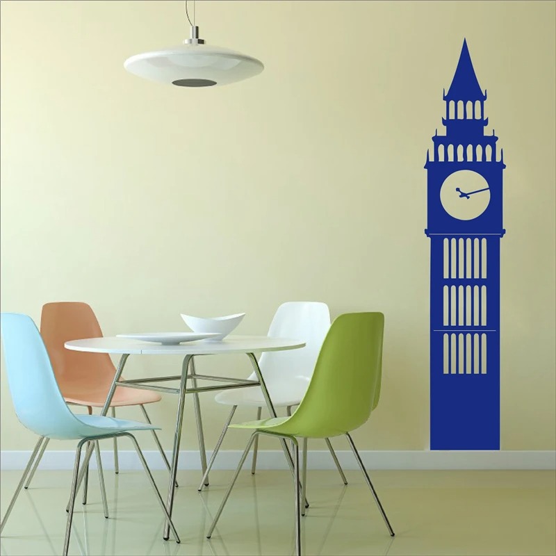 London Big Ben Uhr Wandaufkleb – Home Office London Bewertung und Preis