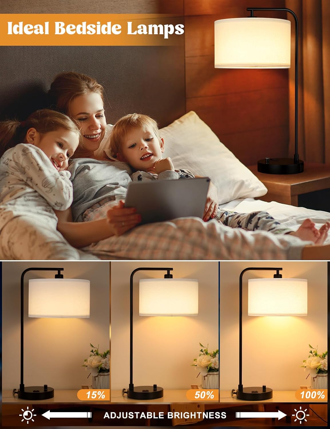 Beistelltischlampe mit USB-Ans – Desk Lamp Led Bewertung und Preis