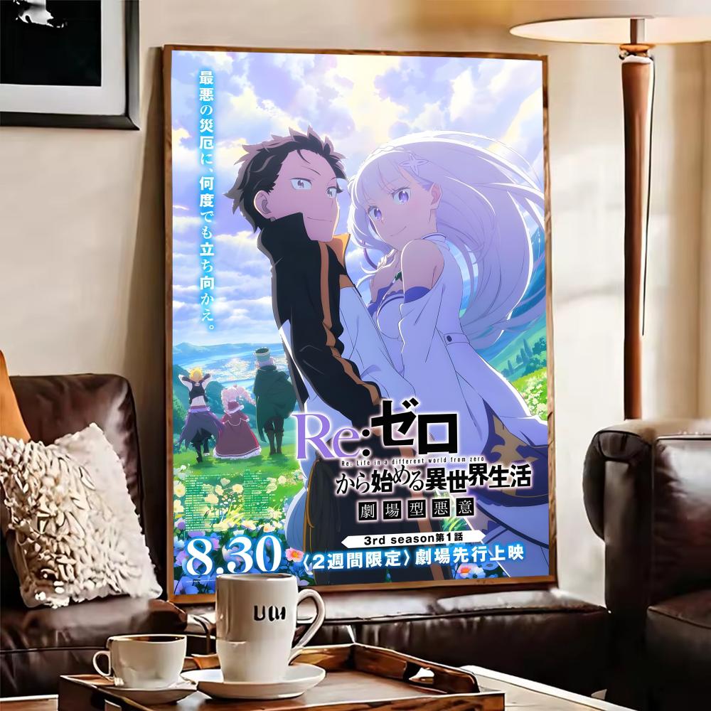 Anime R-Re Zero Poster, perfek – Home Office Wallpaper Bewertung und Preis