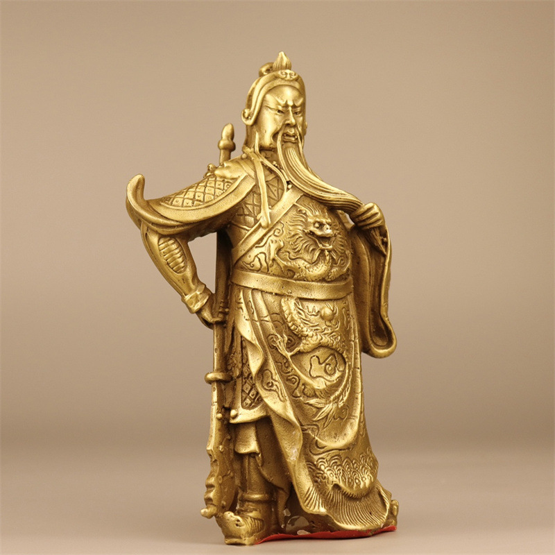 Messing-Gong-Figur, Kampfkunst – Home Office Ye Bewertung und Preis