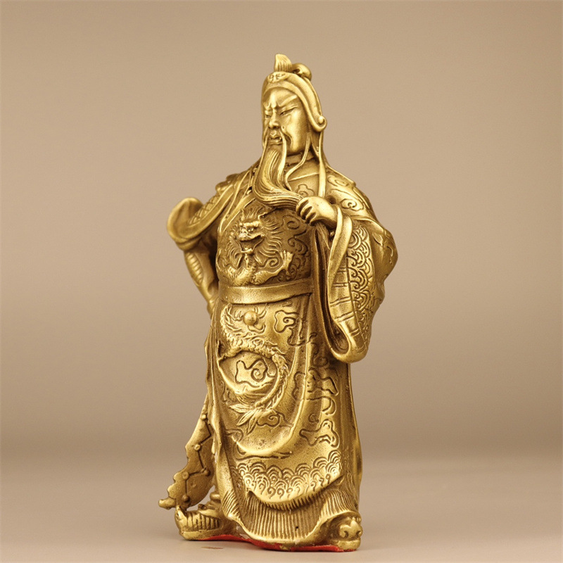 Messing-Gong-Figur, Kampfkunst – Home Office Ye Bewertung und Preis