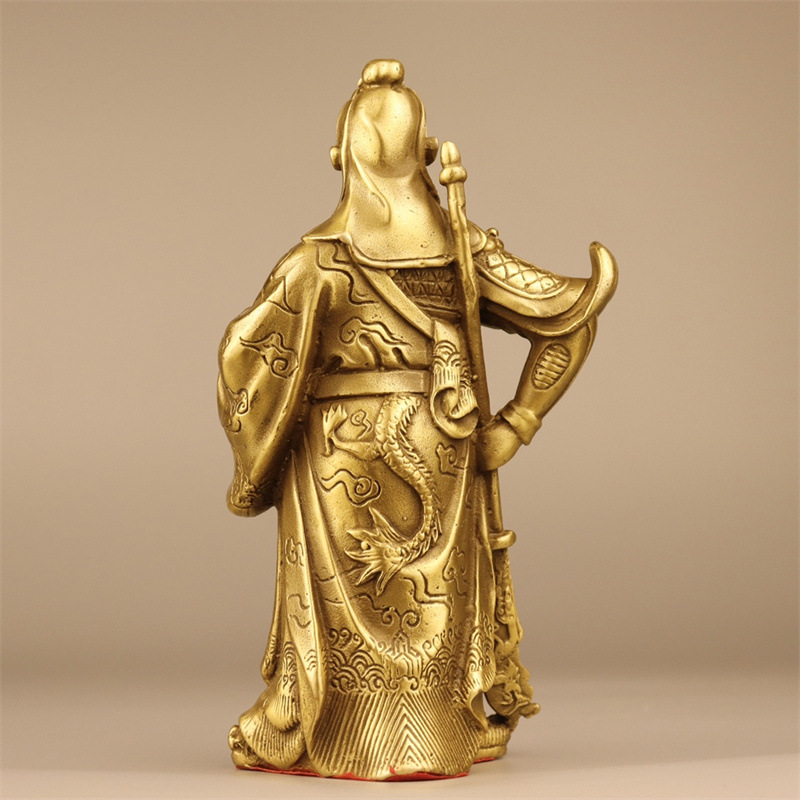 Messing-Gong-Figur, Kampfkunst – Home Office Ye Bewertung und Preis