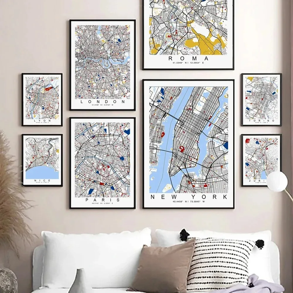 1 Stück Rahmenlose New York Lo – Home Office London Bewertung und Preis