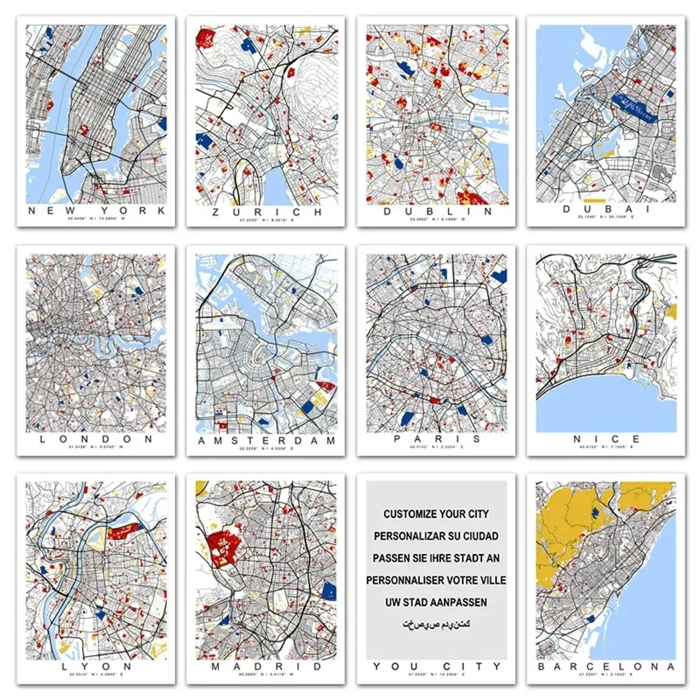1 Stück Rahmenlose New York Lo – Home Office London Bewertung und Preis