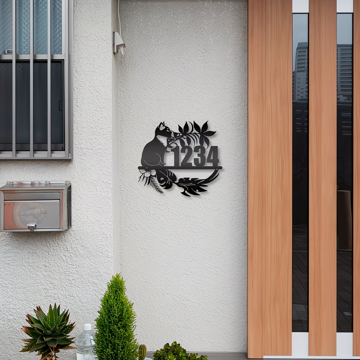 Anpassbare Adressenschilder au – Home Office Number Bewertung und Preis
