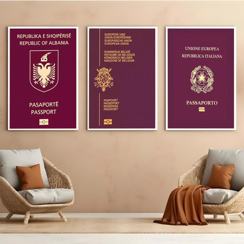 Red-background Passports Poste – Home Office Passport Bewertung und Preis