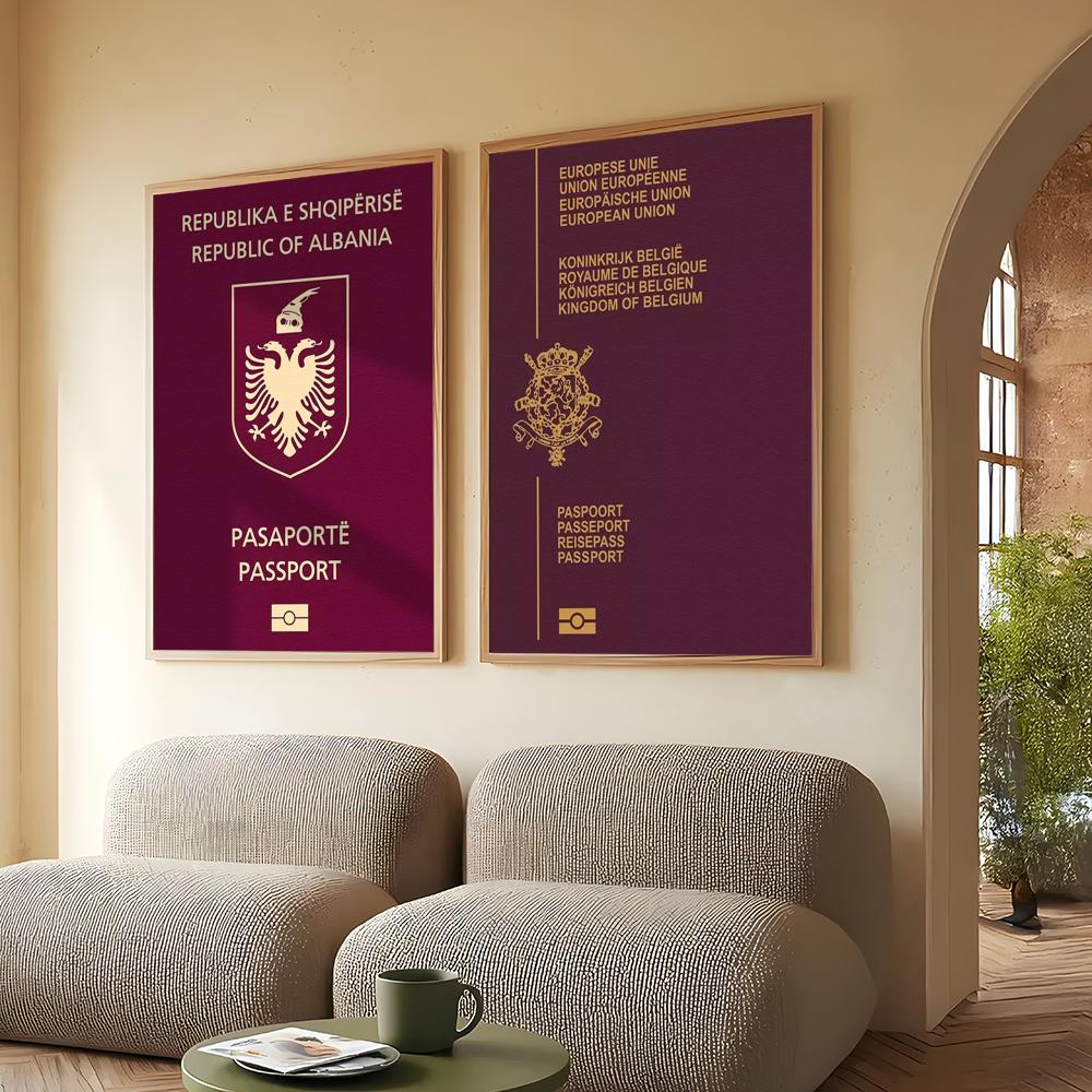 Red-background Passports Poste – Home Office Passport Bewertung und Preis