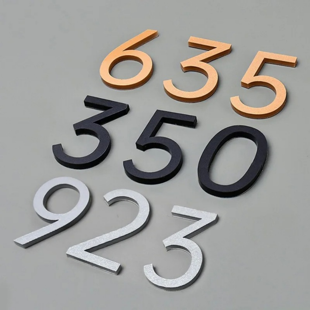 1 Stück 3D-Hausnummernschild,  – Home Office Number Bewertung und Preis