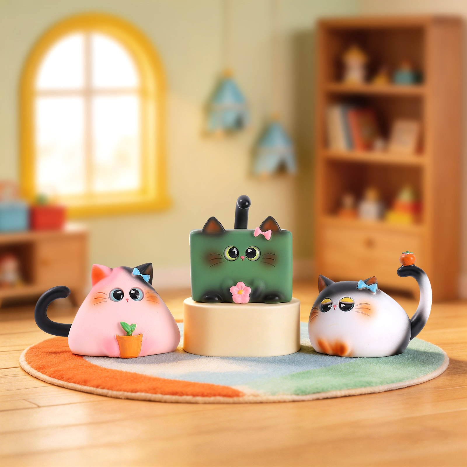 Blind Box Katzenfigur aus Harz – Home Office Jobs Bewertung und Preis