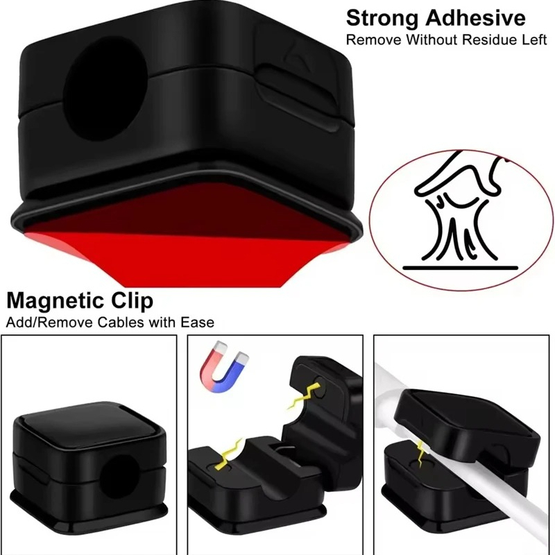 Magnetischer Kabelclip, Kabelh – Home Office Jobs Bewertung und Preis