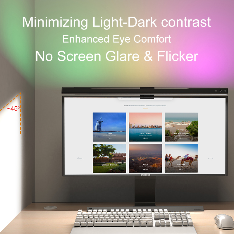 RGB-Licht 60/80cm Spiel-Atmosp – Home Office Lamp Bewertung und Preis