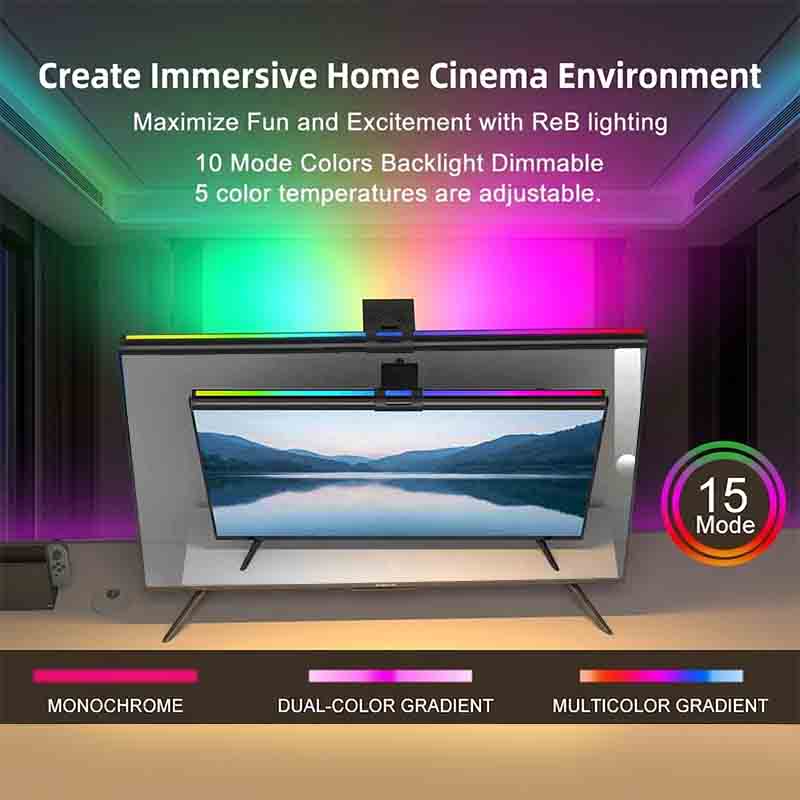 RGB-Licht 60/80cm Spiel-Atmosp – Home Office Lamp Bewertung und Preis