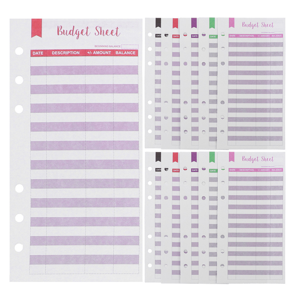 60 Blatt Budget-Ordner, tragba – Home Office Budget Bewertung und Preis
