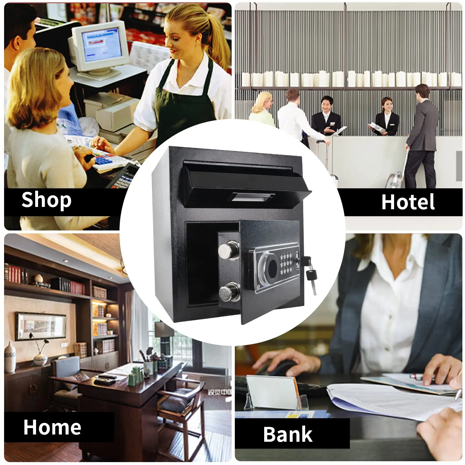-Sicherheitssafe mit digitaler – Home Office Passport Bewertung und Preis