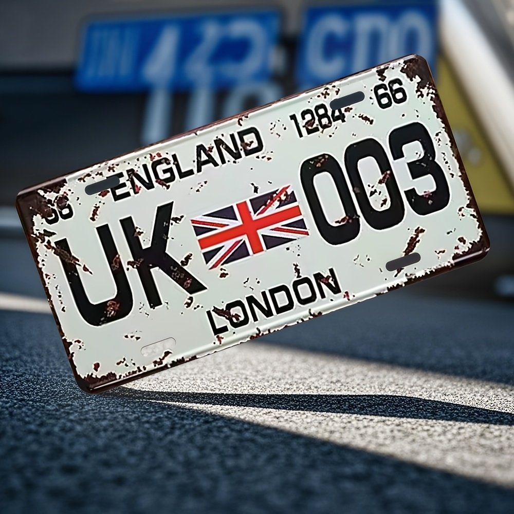 Vintage London UK Nummernschil – Home Office London Bewertung und Preis