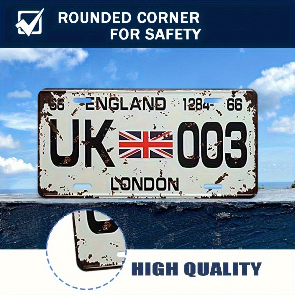 Vintage London UK Nummernschil – Home Office London Bewertung und Preis