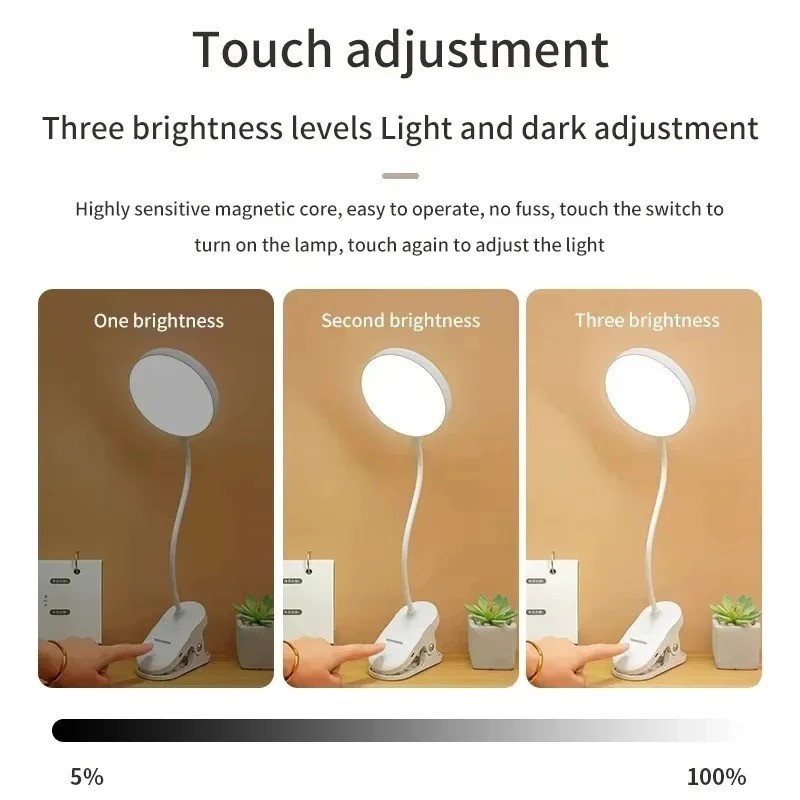 Tragbare USB-wiederaufladbare  – Home Office Lamp Bewertung und Preis