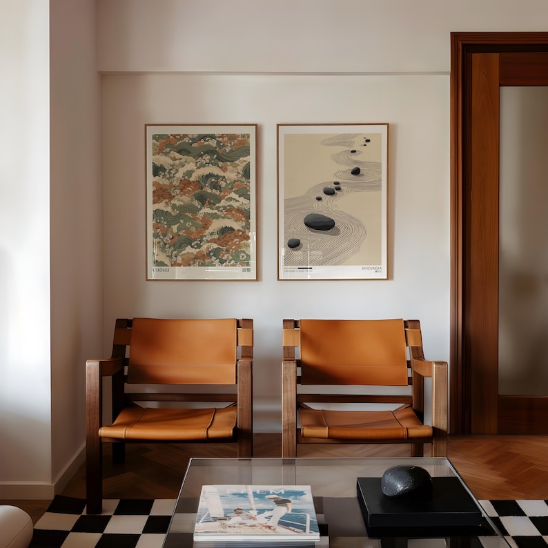 2 Stück Japandi Zen Leinwand-W – Home Office Youtube Bewertung und Preis