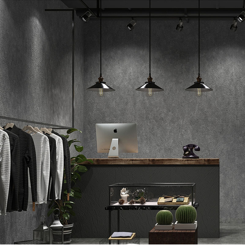 Zementgraue Tapete zum Abziehe – Home Office Wallpaper Bewertung und Preis
