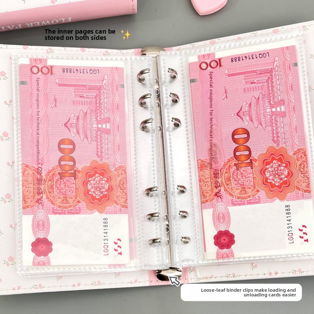 Neuer PU-Leder-Geldsparordner  – Home Office Budget Bewertung und Preis