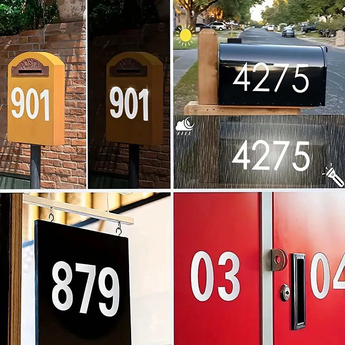 Reflektierende digitale Aufkle – Home Office Number Bewertung und Preis