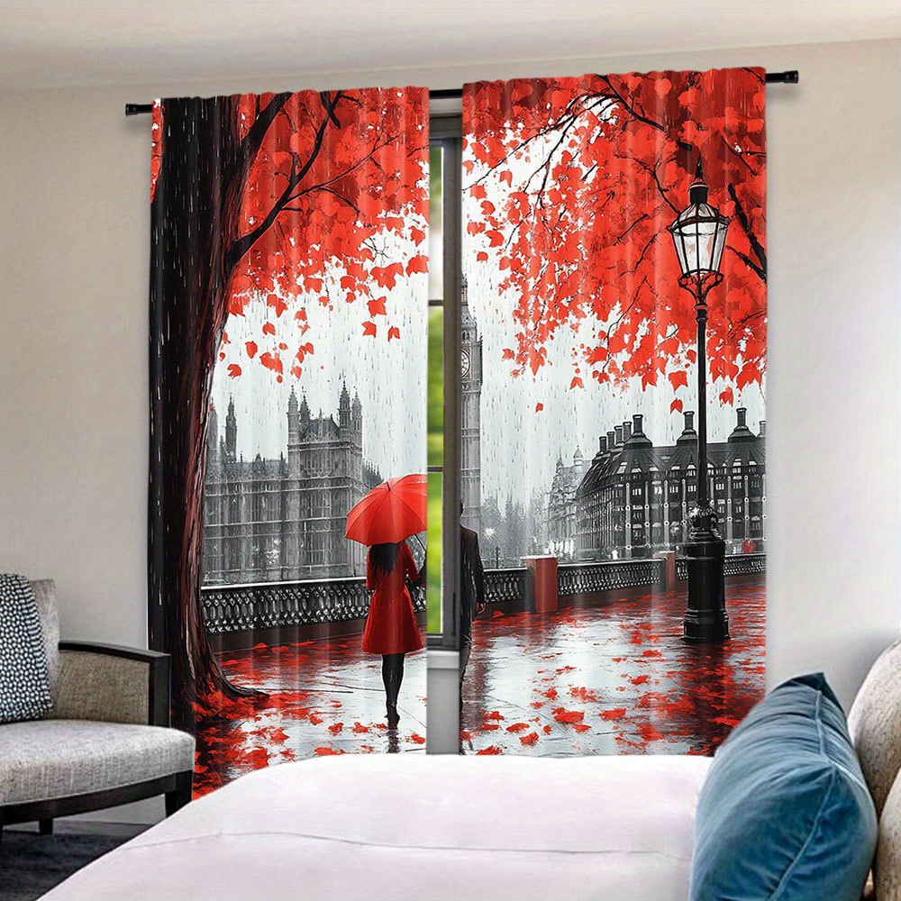 Romantische Herbstvorhänge mit – Home Office London Bewertung und Preis