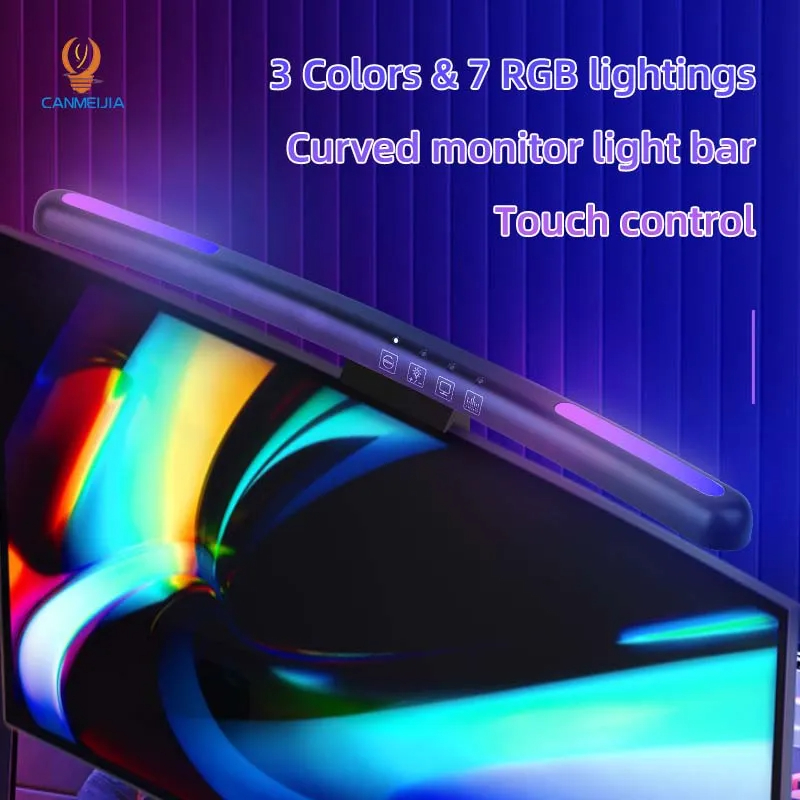 Gebogene LED-Monitor Licht lei – Home Office Lamp Bewertung und Preis