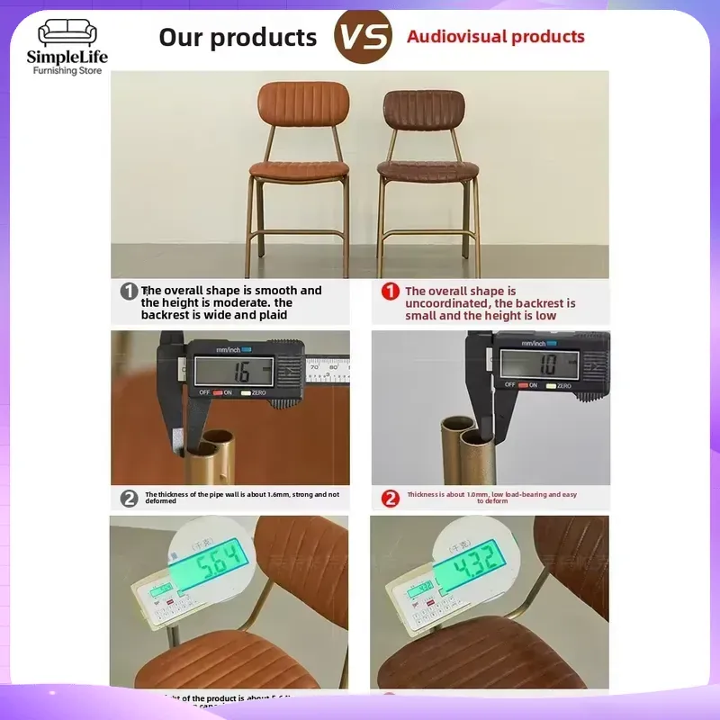 Retro-Eisenstuhl im Industries – Home Office Industrial Style Bewertung und Preis