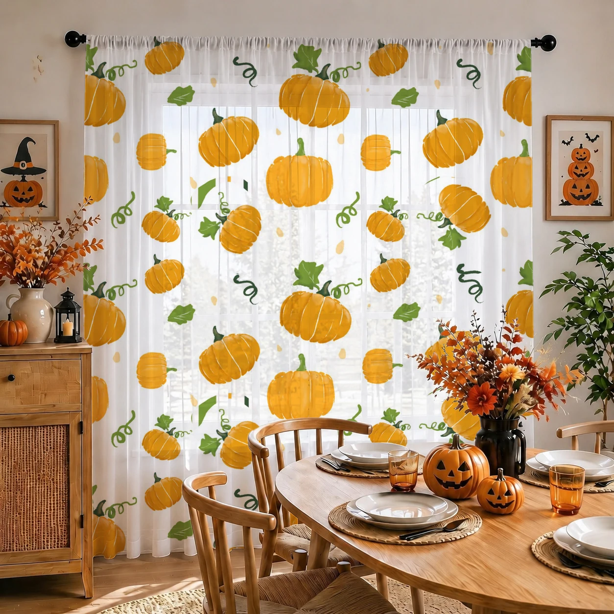 Halloween-Gardine mit Schlauch – Home Office Youtube Bewertung und Preis